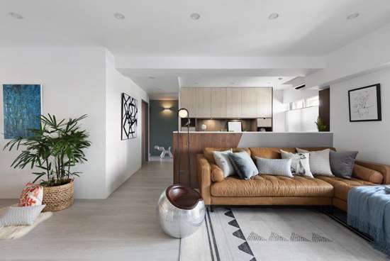 “浪漫滿屋”——110㎡唯美北歐風婚房